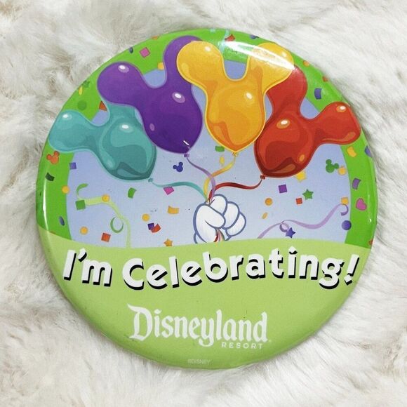 🔮 5/$25 Disney Disneyland‎ I'm Celebrating! Pin - Picture 1 of 2